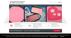 Desktop Screenshot of makeupbeauty.de